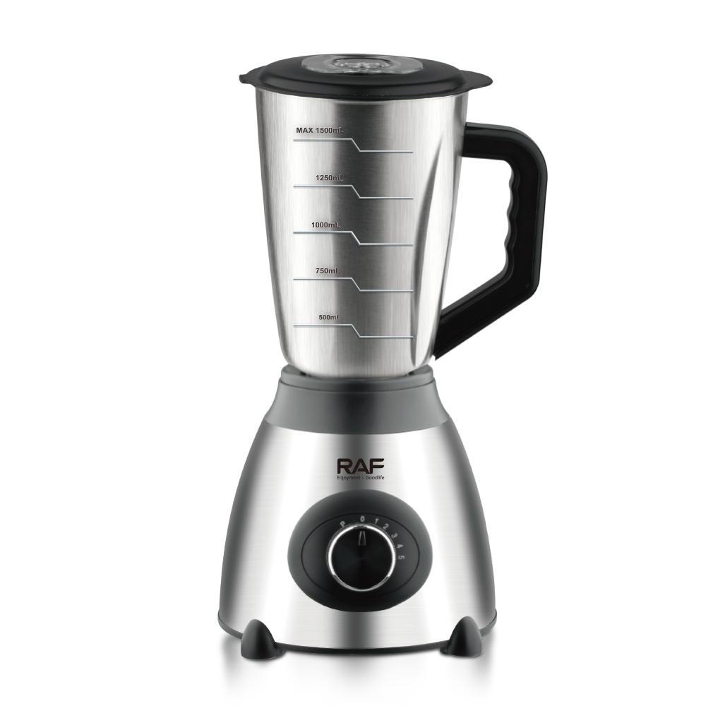 RAF European 3-in-1 food processor, 1.5L blender, fruit and vegetable juicer, household juicer, blender, complementary food Item Picture