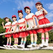 summer kindergarten suit large class graduation dress school uniform primary school sportswear first grade business attire 61 performance wear
