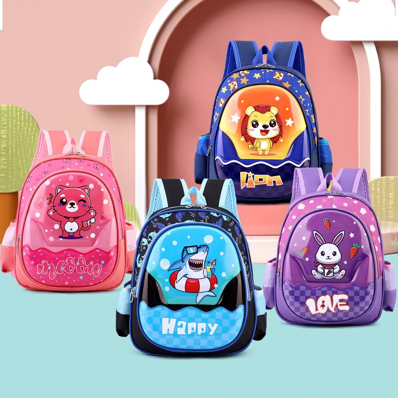 New Foreign Trade Kid's Small Schoolbag Kindergarten Cartoon 3D Eggshell Schoolbag Preschool Schoolbag Manufacturer