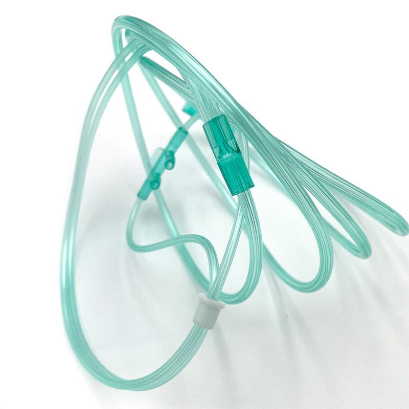 disposable head wear double nose nasal oxygen cannula oxygen generator oxygen inhalation tube for the elderly medical nasal oxygen cannula
