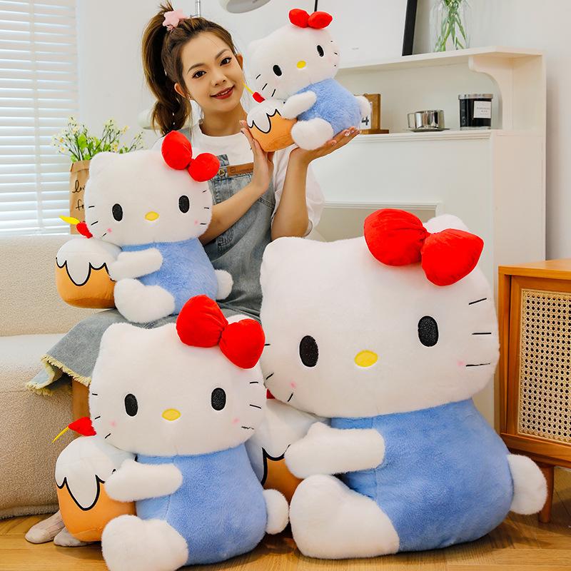 cute kitty doll doll plush toy kt doll birthday cake girls birthday gifts