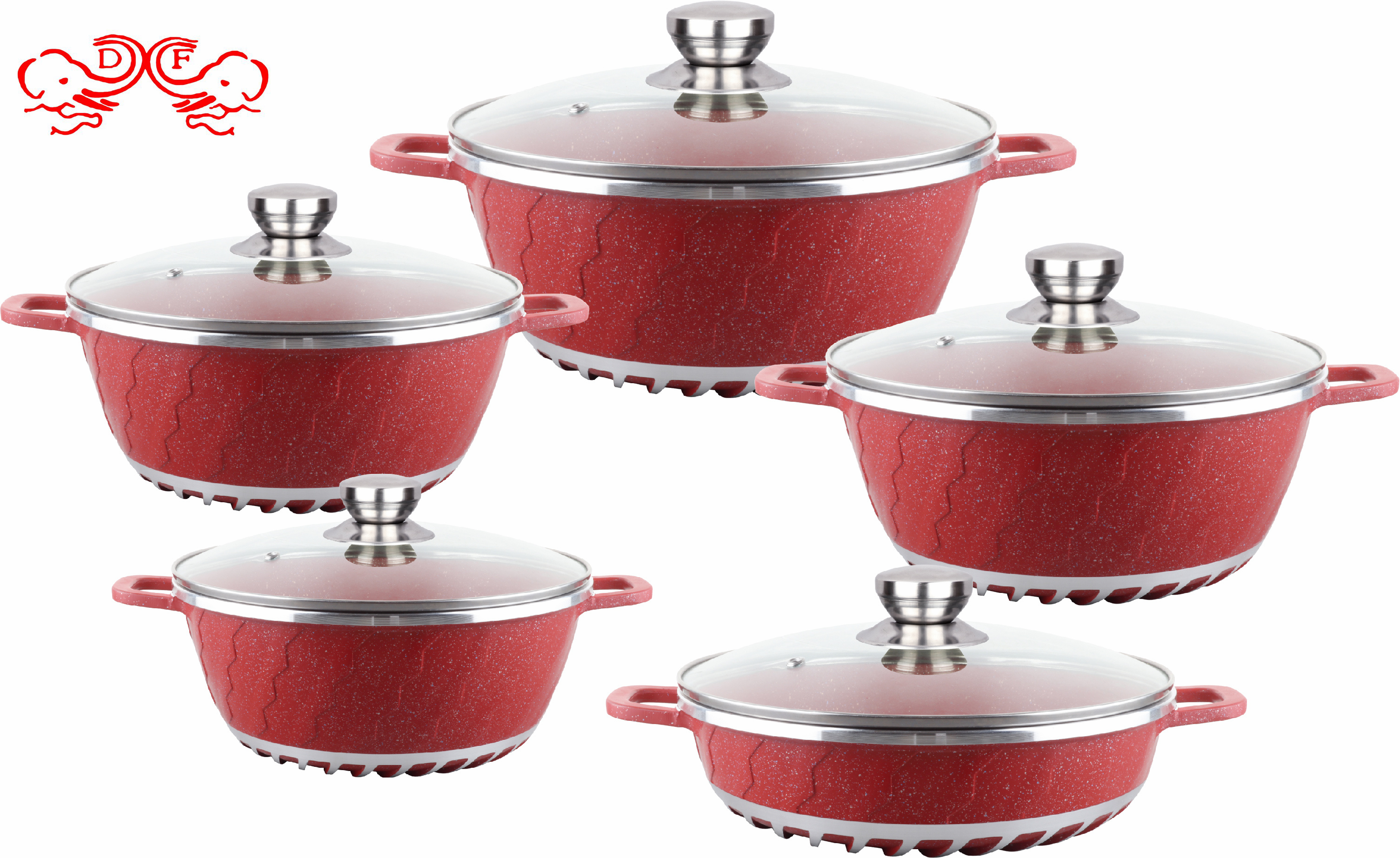 DF688833 طقم من القلاة المصنوعة من الألومنيوم Item Picture