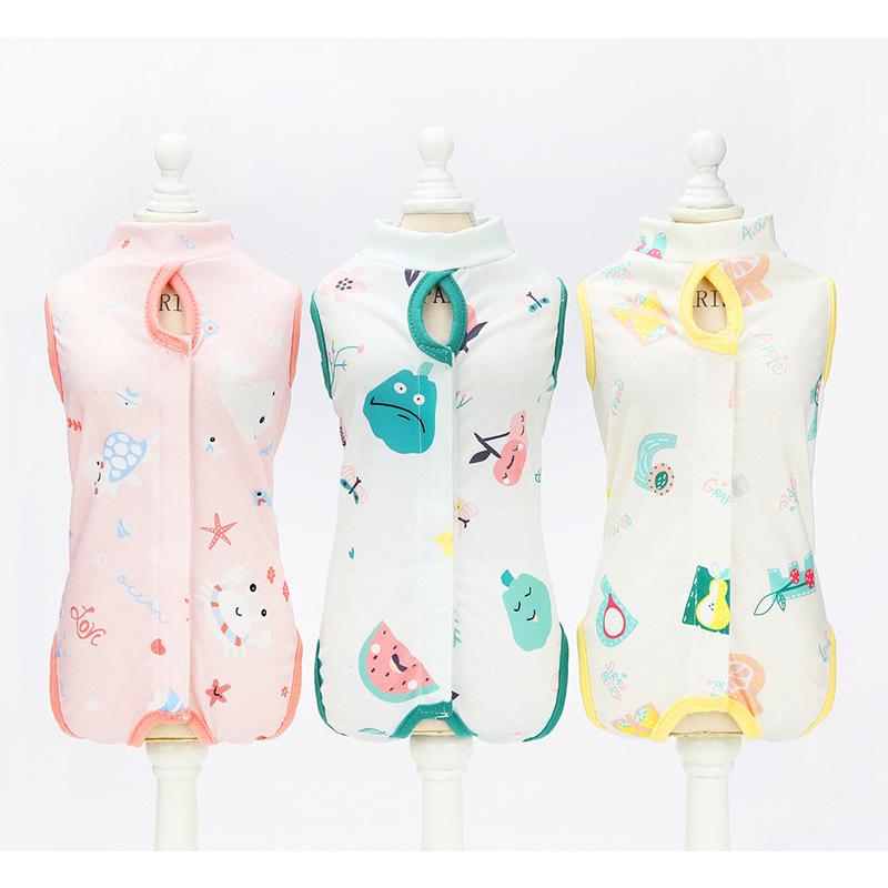 sterilization clothes female sterilization surgical gown weaning clothes soft and thin four-legged anti-licking warm wholesale