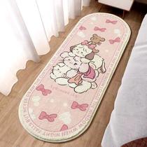 girl heart cartoon bedroom bedside carpet window cushion ledge cushion cashmere-like plush thickened children's carpet mat