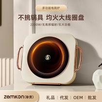 german brand zemkon electric ceramic stove household small mini electric tea stove stove tea cooking factory wholesale induction cooker