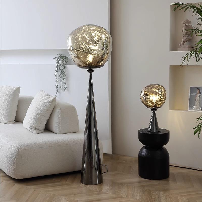 Designer Lava Floor Lamp Light Luxury Post-Modern Atmosphere Bedside Table Lamp Study Minimalist Living Room Sofa Vertical Lamp