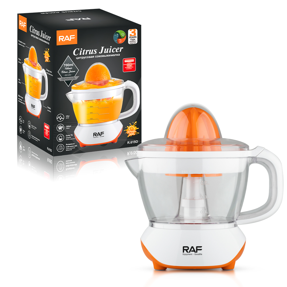 RAF Electric lemon and orange juicer, small household automatic juicer, juice separator, orange press, residue juice Application Scenario