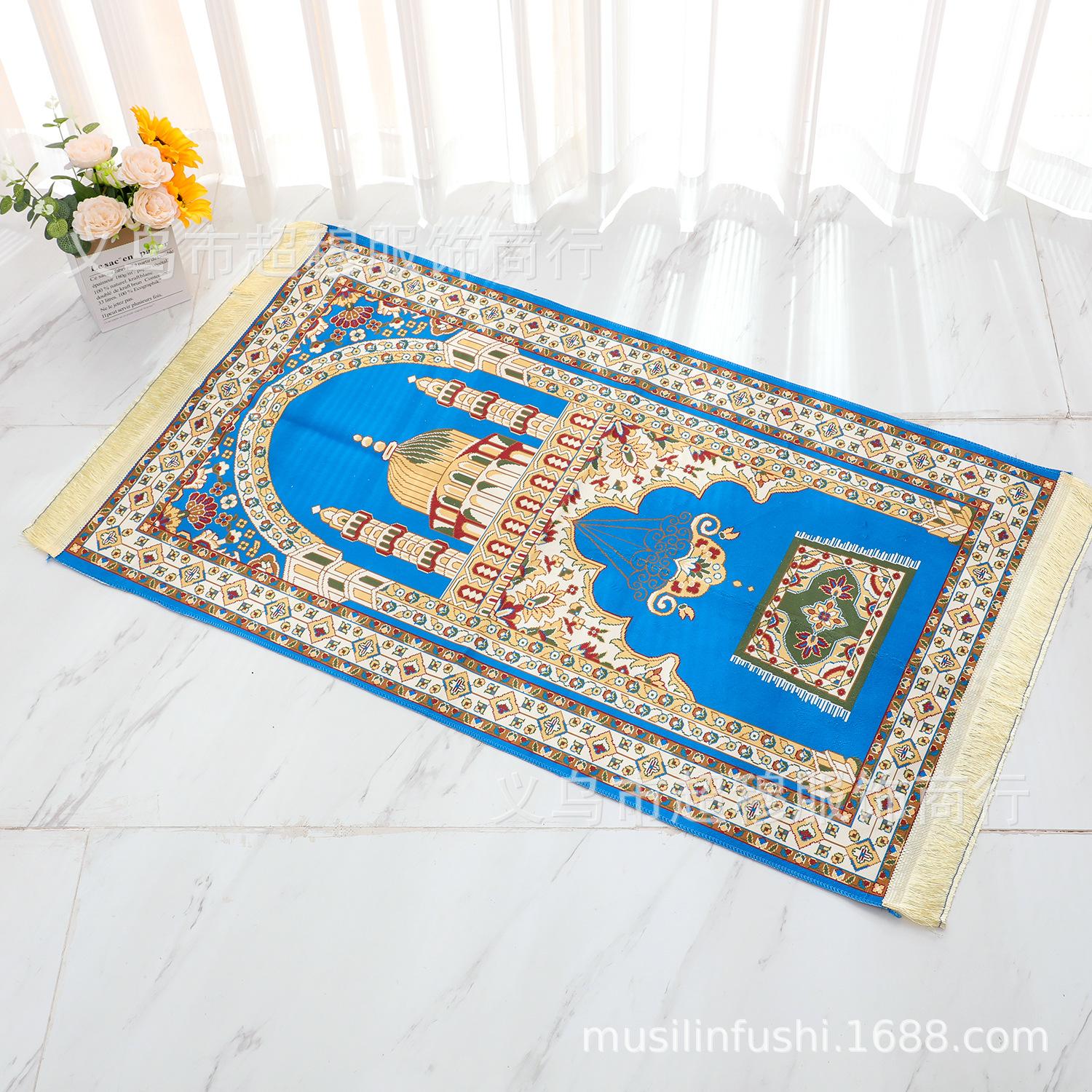 factory direct sales one piece dropshipping exclusive for cross-border worship blanket arabian mat carpet prayer blanket prayer blanket worship