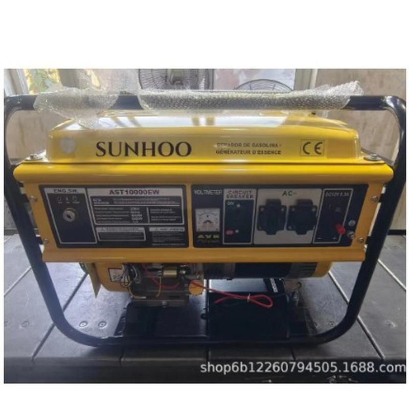 5kw 6 kw generator gasoline high power electric starter outdoor construction emergency portable generator unit