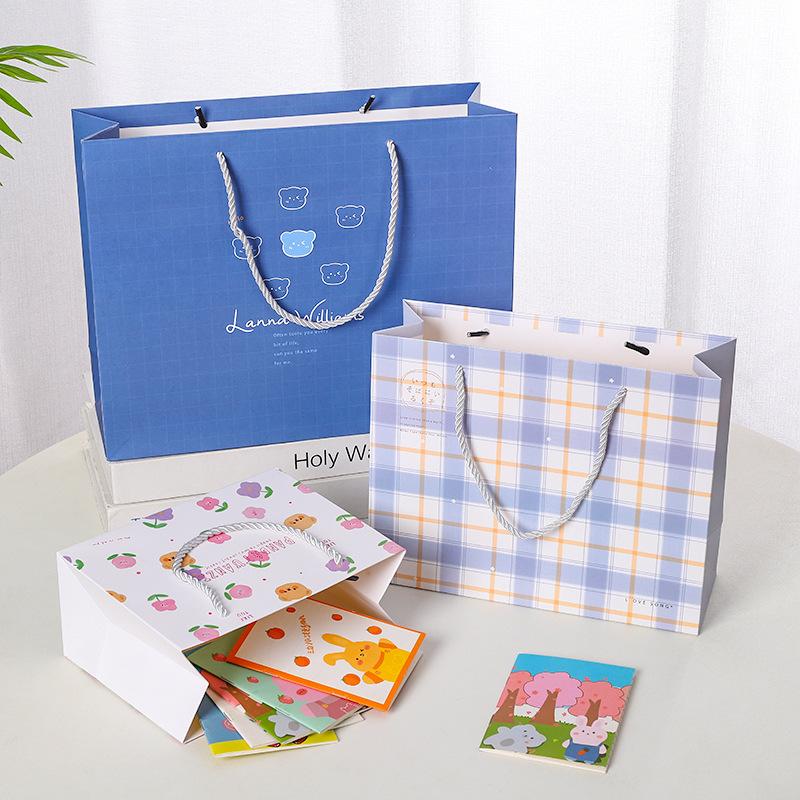 fashion cartoon gift bag cute girl heart handbag holiday gift storage gilding gift bag with bung fodder bag