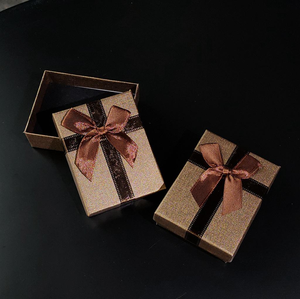 bowknot creative design factory direct sales earrings delivery box jewelry box paper box supply