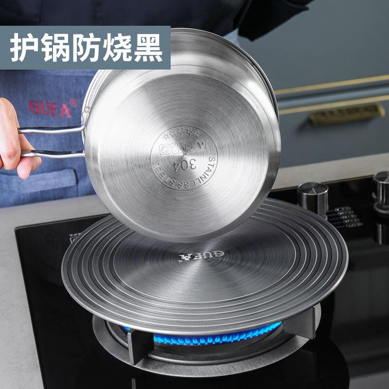 9wor household kitchen gas stove heat transfer plate anti-burning black gas stove heat conduction plate thawing heat conduction plate induction cooker guide Application Scenario