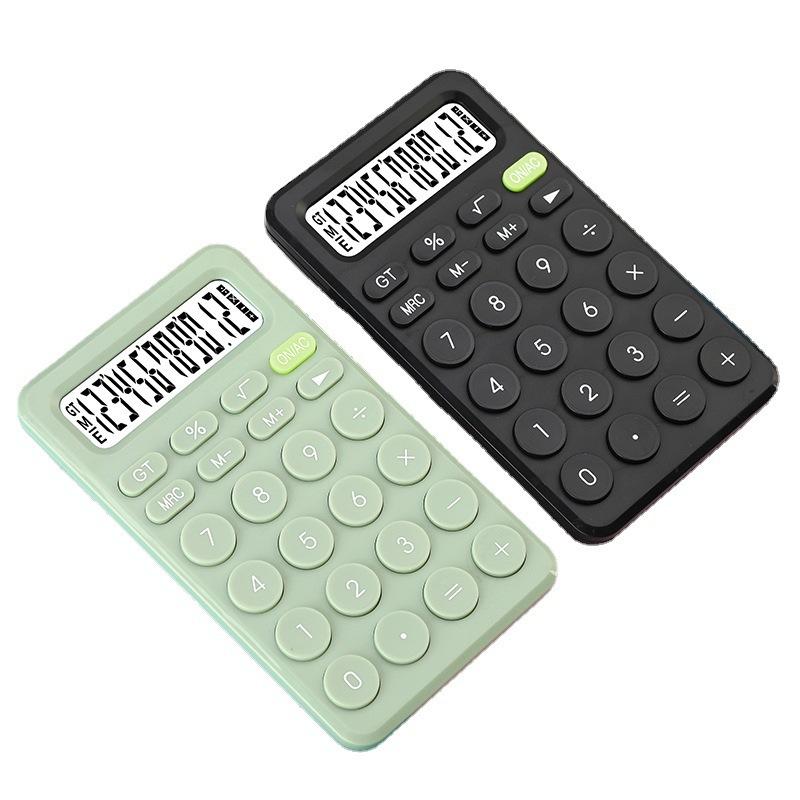 direct supply candy color cute calculator solar 12-bit creative portable student calculator 8-bit optional