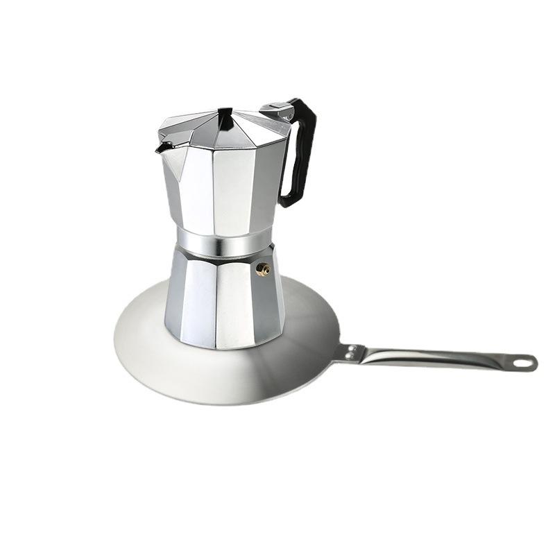 stainless steel heat plate kitchen gas stove heat conduction plate enamel pot anti-burning black induction cooker model dedicated Item Picture