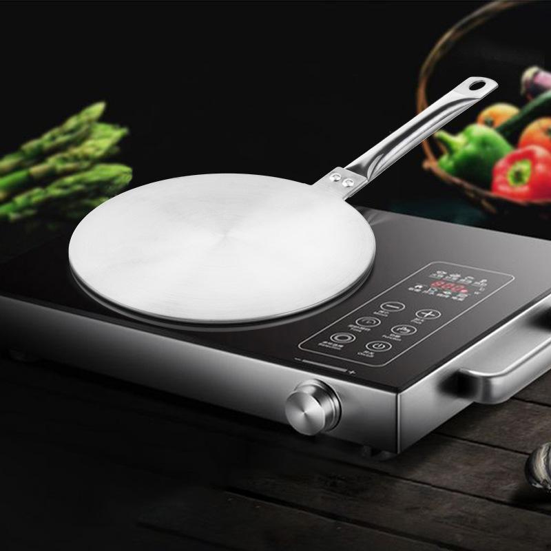 stainless steel heat plate kitchen gas stove heat conduction plate enamel pot anti-burning black induction cooker model dedicated full figure