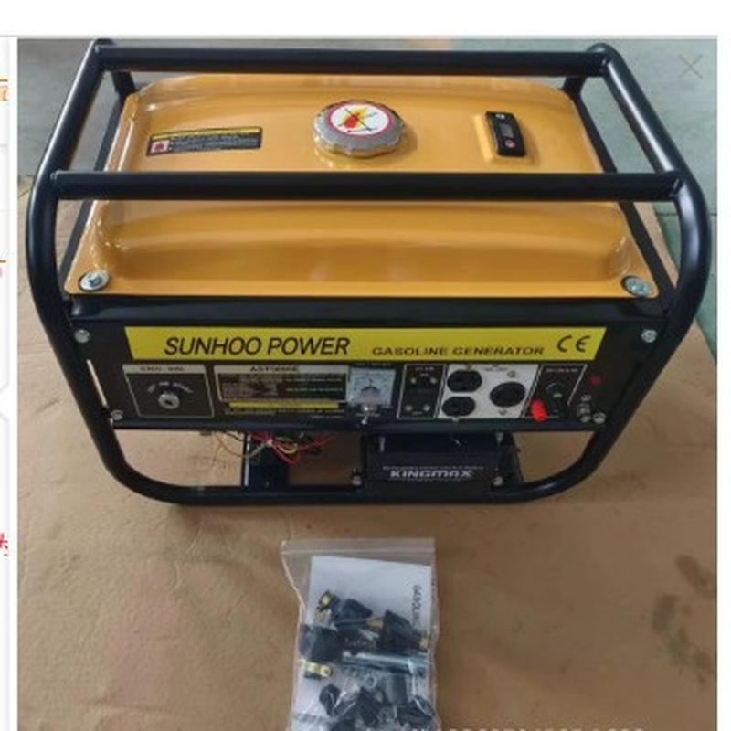 4kw gasoline generator high power 7.5hp foreign trade wholesale emergency power generation outdoor construction family standby fuel-efficient