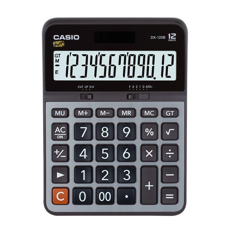 genuine goods casio dx-120b desktop desk calculator business office computer