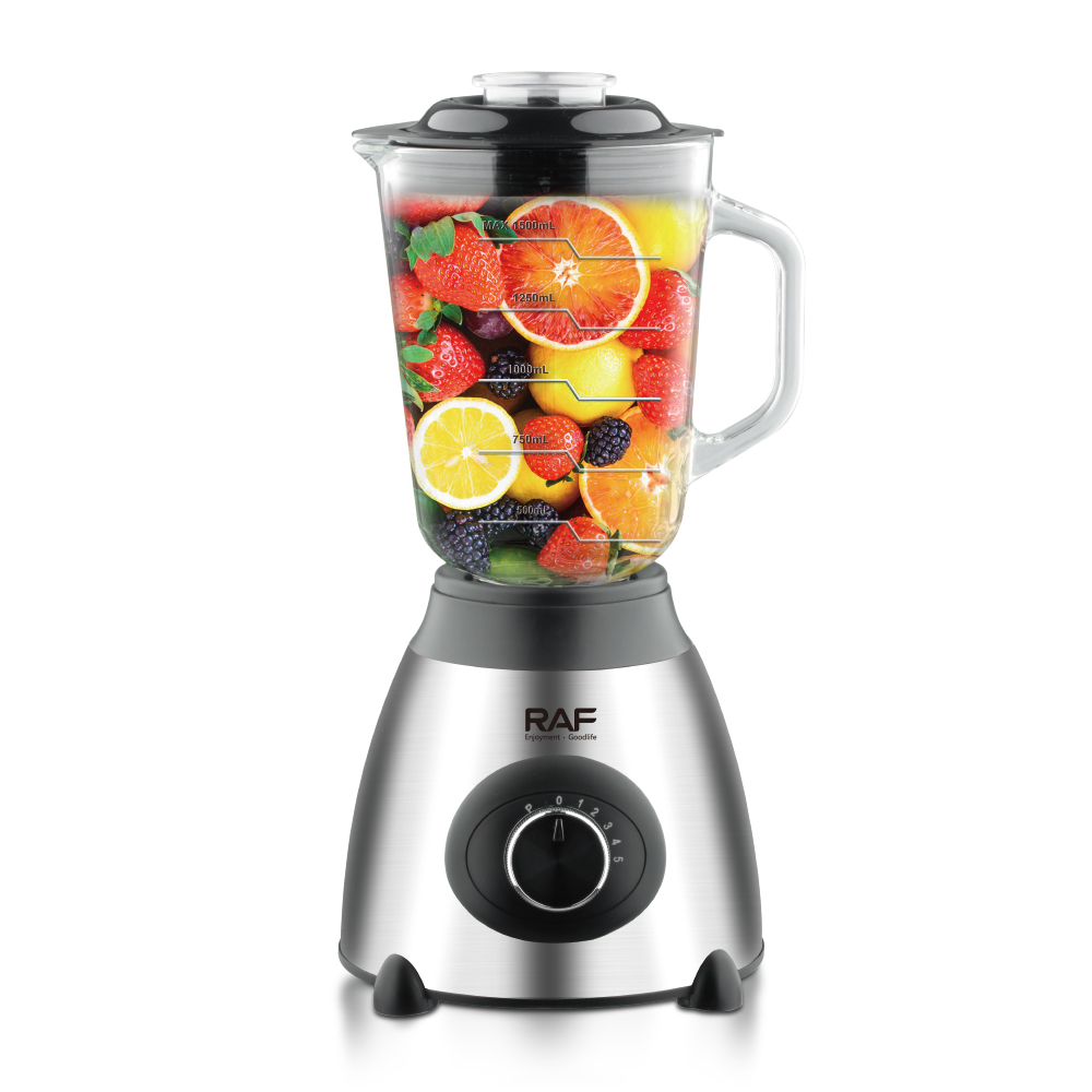 RAF European 3-in-1 food processor, 1.5L blender, fruit and vegetable juicer, household juicer, blender, complementary food Application Scenario