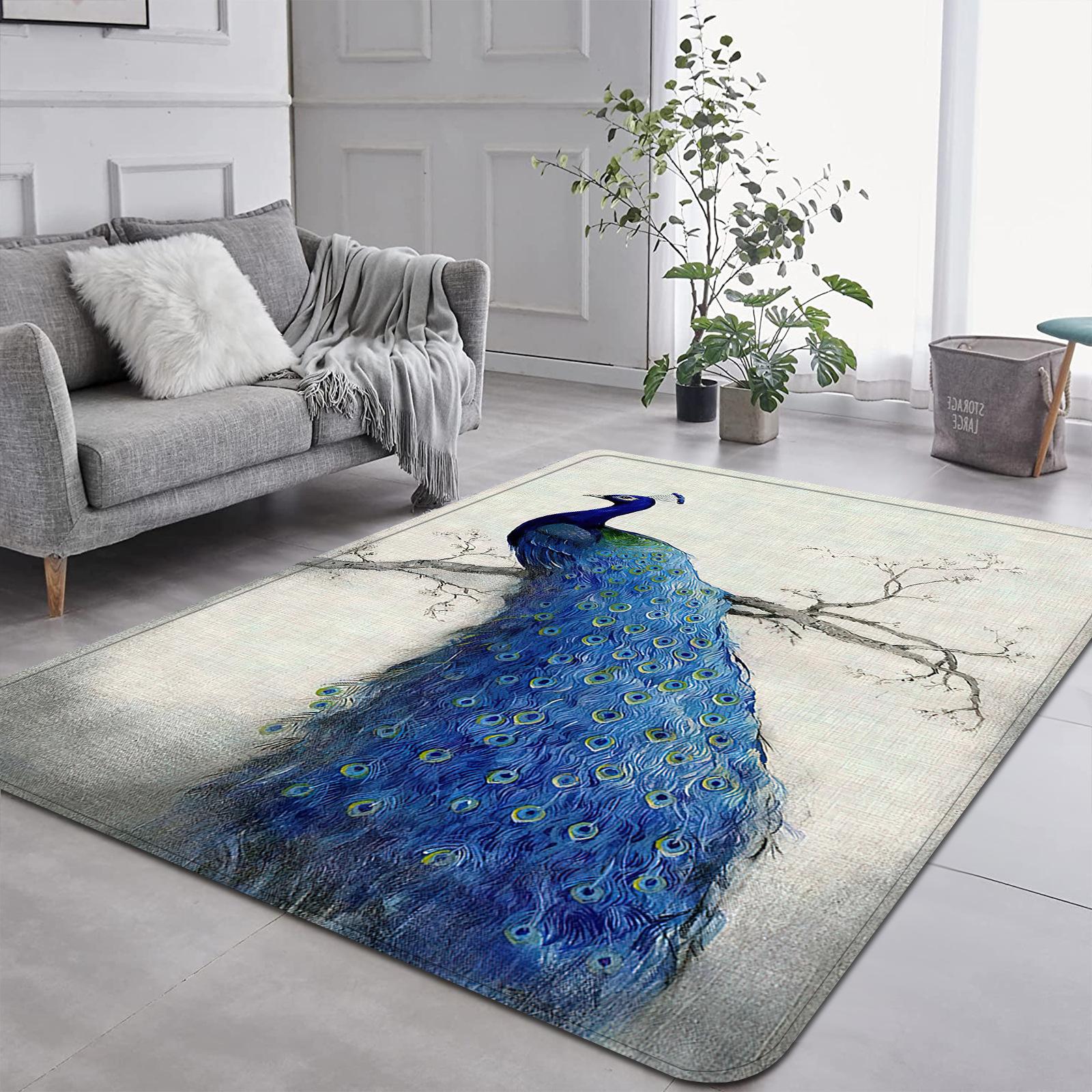 flannel carpet cross-border carpet living room carpet camping rugs coffee table kitchen bedside mats thickened