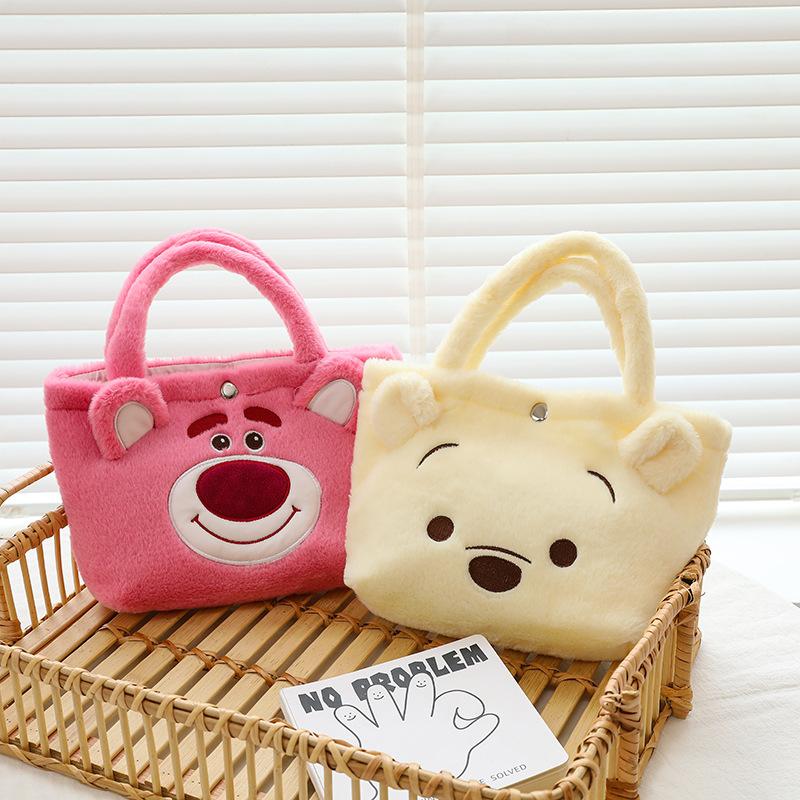 cross-border doll plush bag toy doll doll pillow cartoon variety plush doll bag wholesale