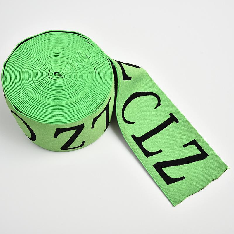 clz letter internet celebrity belly pants elastic band waist head elastic band leggings high elastic nylon ribbon clothing accessories
