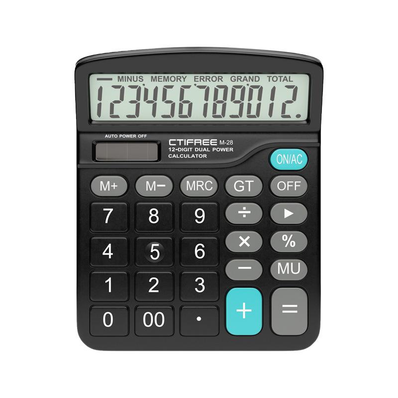 calculator wholesale factory 837/m28 solar calculator office finance computer logo calculator
