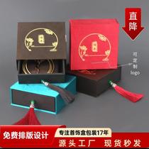 dafu heritage ancient gold box vintage drawer jewelry box gold jewelry box ancient gold bracelet box in stock