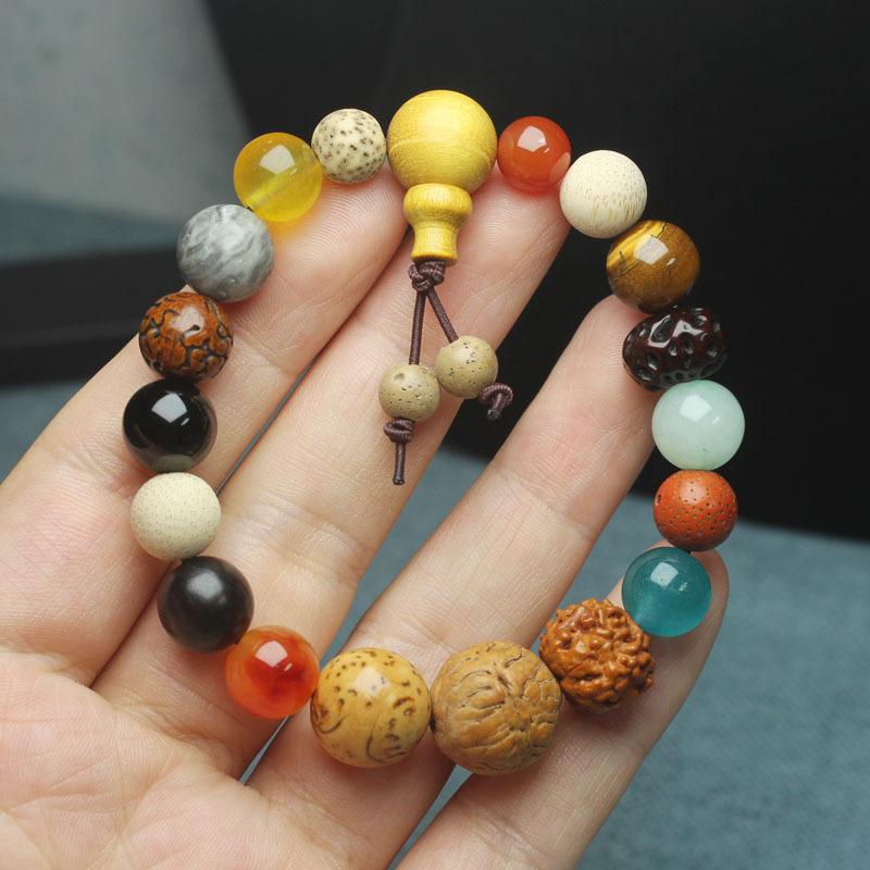 Wholesale 18-Seed Bodhi Bracelet Beads Beads Bodhi Bracelet for Men and Women Crafts Ornament Live Delivery