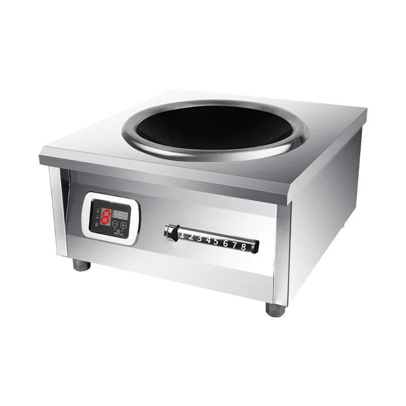 oneco commercial induction cooker 8kw high power 5000w stainless steel stewed making soup 15kw special for stir-fry canteen Item Picture