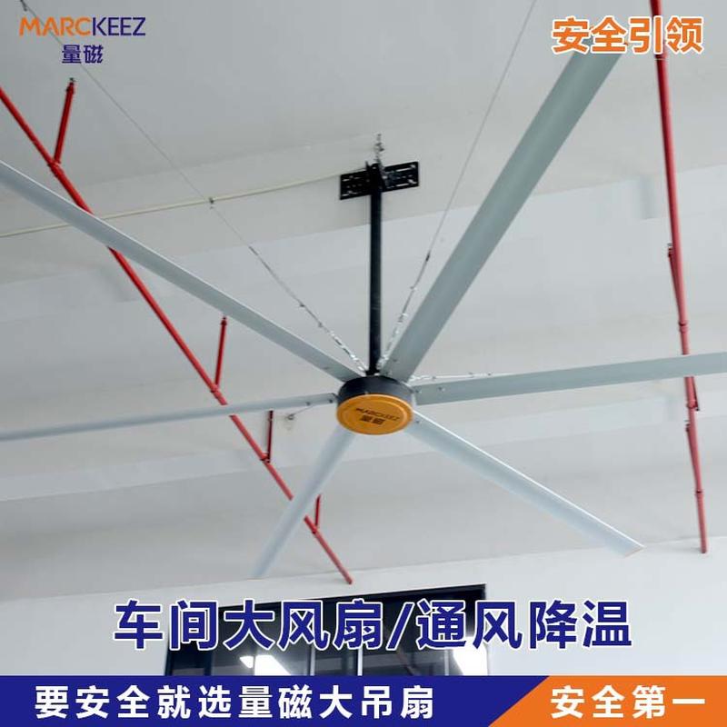permanent magnet industrial ceiling fan workshop large fan ventilation cooling 4 m 8 large ceiling fan large wind power manufacturer