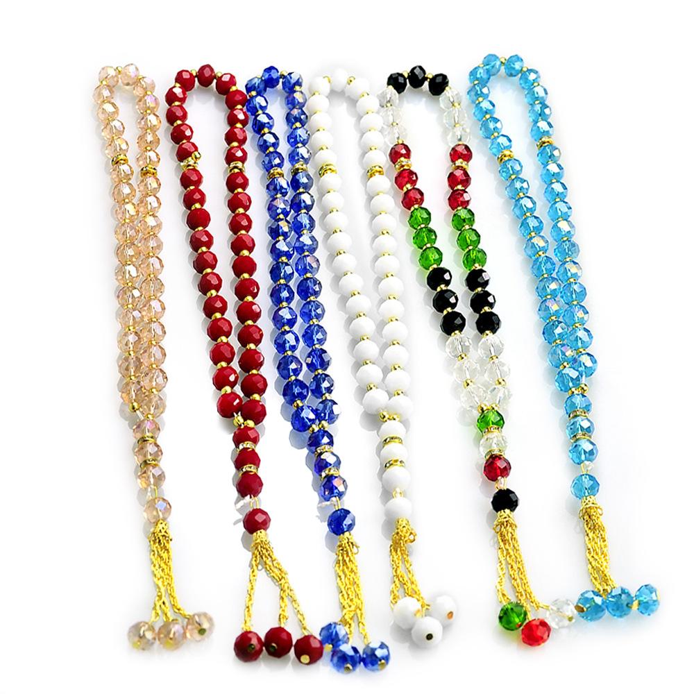 33 10mm Crystal Bracelets Islamic Beads Saudi Arabia UAE Muslim Prayer Worship Praise Beading
