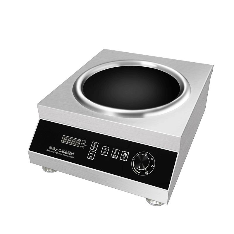 Commercial Type Induction Cooker Desktop Concave Induction Cooker Household Induction Cooker Knob Restaurant Canteen Restaurant Dedicated Fried Stove