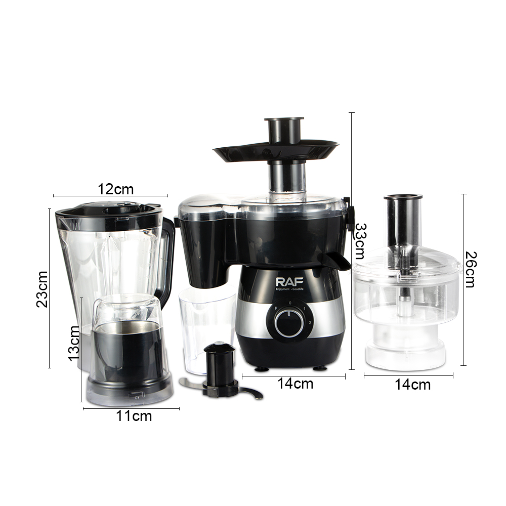 RAF European standard cross-border juicer, multi-functional four-in-one adjustable speed button, fresh electric orange juice extractor, original juicer Specification image