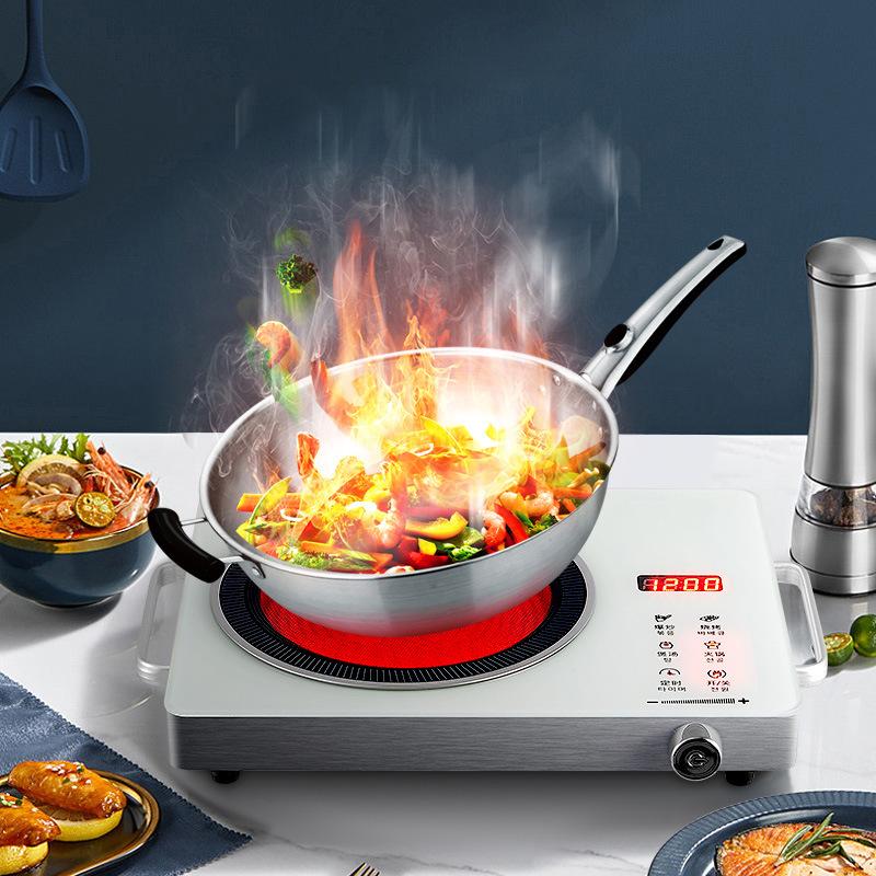 german baker wheat electric ceramic stove 3500w household stir-fry induction cooker multi-function high-power energy-saving wholesale delivery Application Scenario