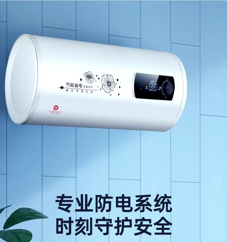 电热热水器家用储水式出租房用速热40l60/80/100升洗澡热水器Electric water heater