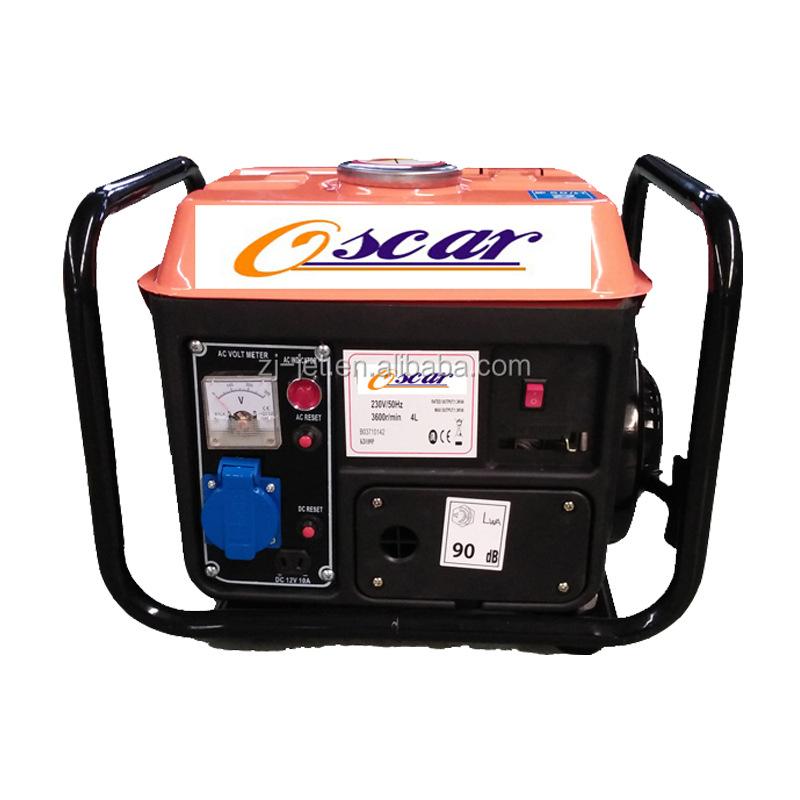mini gasoline generator 800w emergency power generation electric light bulb mobile phone charging camping stall family standby