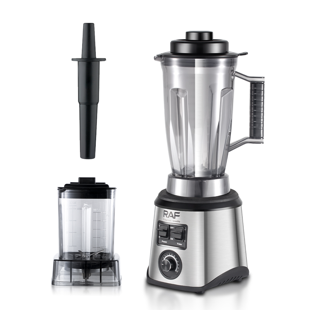 RAF European and American standard cross-border multi-functional two-in-one juicer, home food processor, juicer, grinder, 2L Item Picture