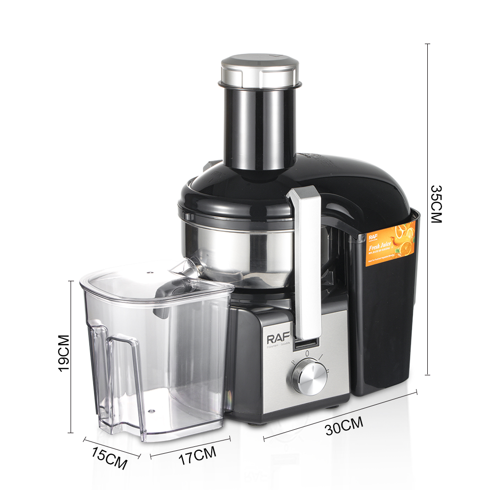 RAF European standard cross-border juicer, multi-functional adjustable speed button, fresh-squeezed electric orange juice, household original juicer 1.5L Specification image
