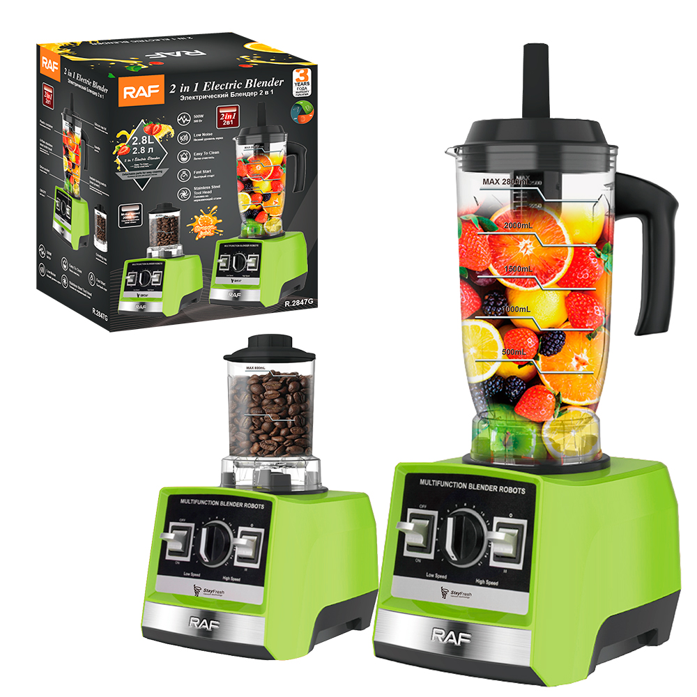 RAF European standard cross-border multi-functional two-in-one juicer, household food processor, meat grinder, grinder, flour mill pic 8