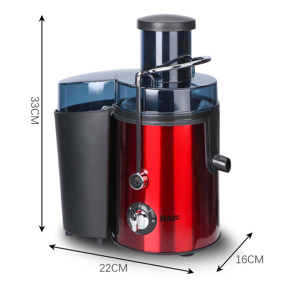 RAF Cross-border exclusive supply of American and European standard juicers, household fully automatic large-diameter juicers for separating residue and juice Item Picture