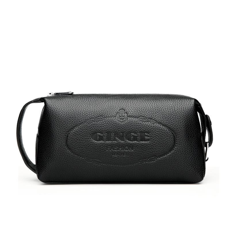Cross-Border 2022 New Men's Pu Hand Bag Wallet Casual Fashion Portable Bucket Bag One Piece Dropshipping man wallet