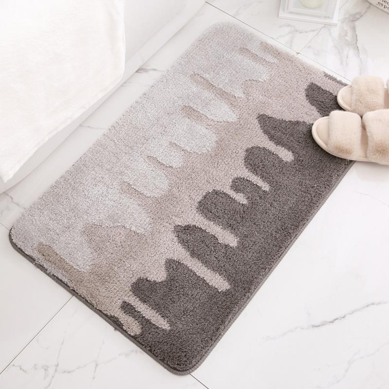 bathroom door absorbent floor mat toilet non-slip mat door mat household door mat bedroom home mat