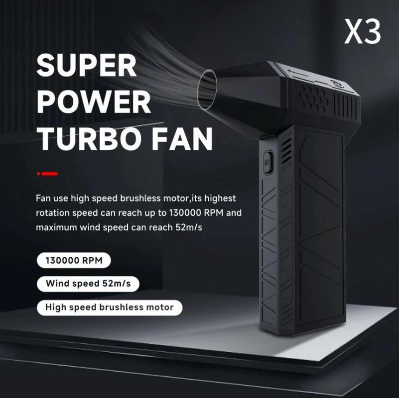 hurricane x3 violent turbine fan brushless motor industrial dust blowing fan turbo violent fan