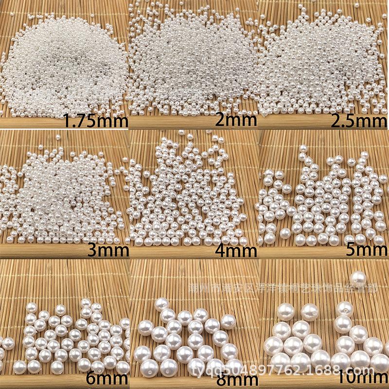 DIY Embroidery Wedding Accessories Reloading Urea Sink Beads Guansheng Brand Imitation Pearl 1. 75mm-/10mm