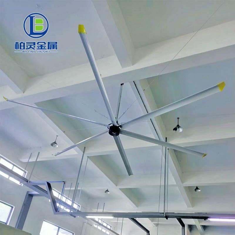 industrial ceiling fan high-power 7 m permanent magnet fan workshop cooling basketball stadium farm ventilation fan wholesale