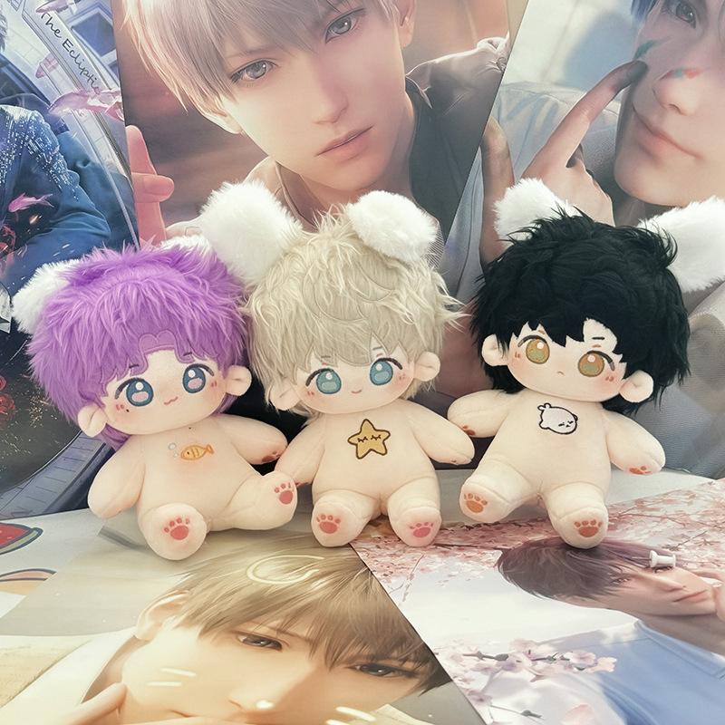love and deep space qi yu shen xing back li shen 20cm cotton doll two-dimensional doll cute peripheral doll clothes gift