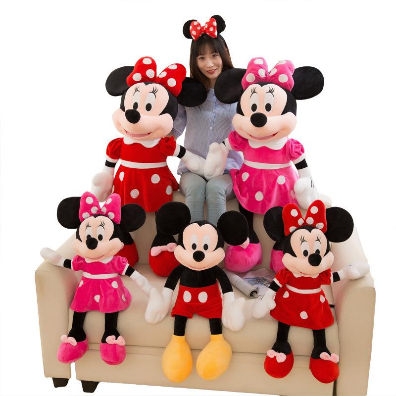Direct Selling Miey Minnie Toy Miey Mouse Plush Toy Doll Couple Doll Festive Dolls for Cwing Generation
