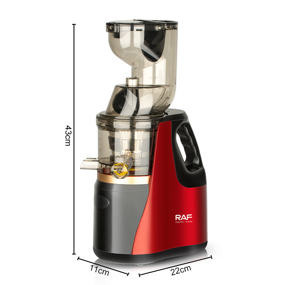 RAF European standard fully automatic fruit and vegetable juice original juicer, multi-functional juice residue separation juicer, juice machine Specification image