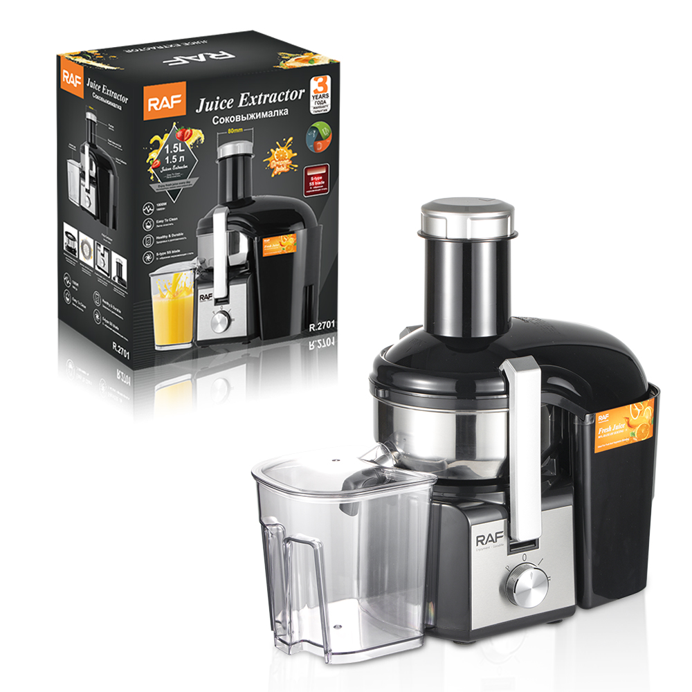 RAF European standard cross-border juicer, multi-functional adjustable speed button, fresh-squeezed electric orange juice, household original juicer 1.5L details Picture