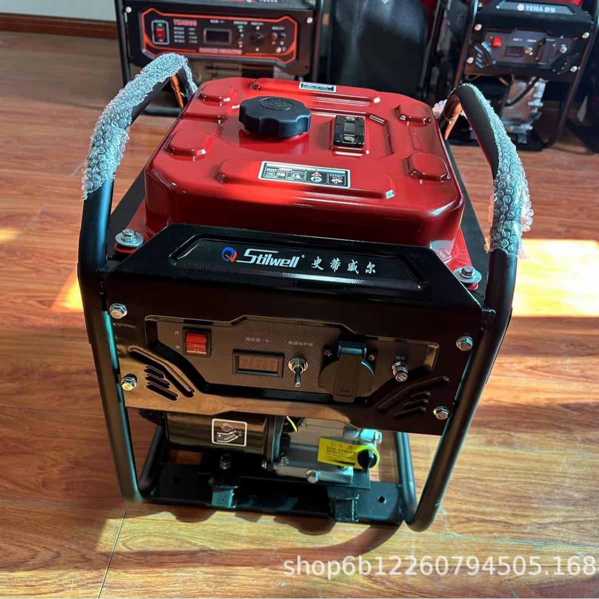 4kw variable frequency generator gasoline 220v household commercial outdoor portable low noise power supply high power small